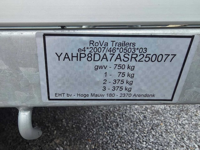 2026 rova trailersfo aanhangwagen - afbeelding 8 van  9