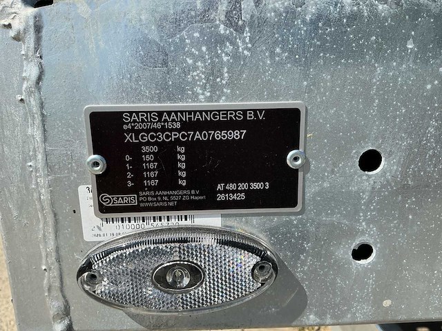 2026 saris autotransporter aanhangwagen - afbeelding 4 van  7