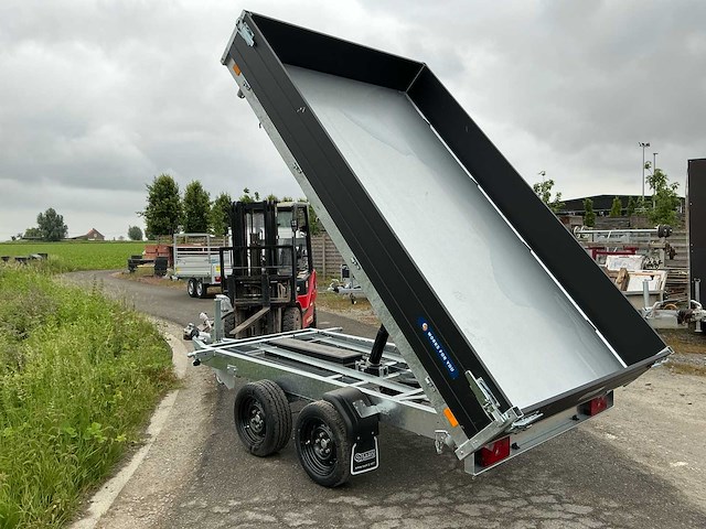 2026 saris c2c 3 punt kipper plateau aanhangwagen *ongebruikt/garantie* - afbeelding 1 van  9
