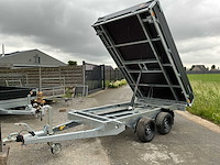 2026 saris c2c 3 punt kipper plateau aanhangwagen *ongebruikt/garantie* - afbeelding 2 van  9