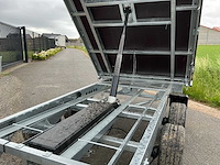 2026 saris c2c 3 punt kipper plateau aanhangwagen *ongebruikt/garantie* - afbeelding 6 van  9