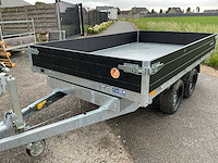 2026 saris c2c 3 punt kipper plateau aanhangwagen *ongebruikt/garantie* - afbeelding 7 van  9