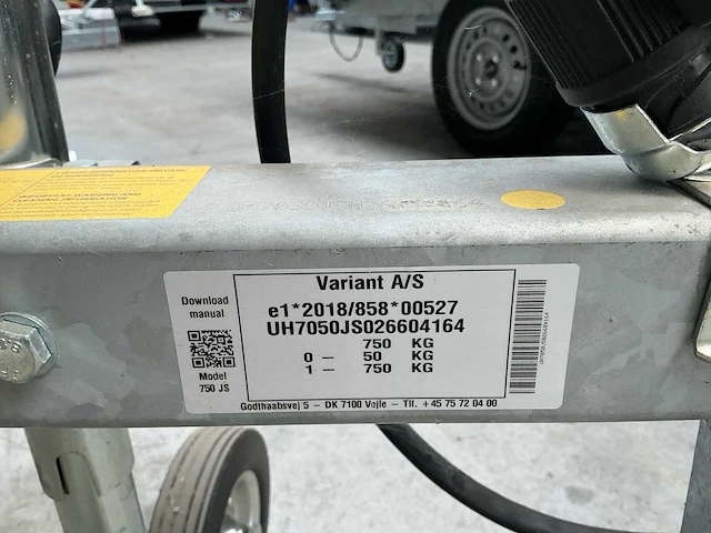 2026 variant b1aob jetski / waterscooter aanhangwagen - afbeelding 7 van  8