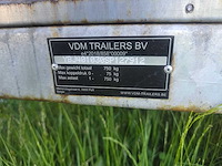 2026 vdm bagagewagen aanhangwagen - afbeelding 2 van  11