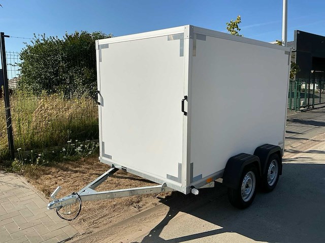 2026 vdm trailers gesloten opbouw aanhangwagen *ongeremd - nieuw* - afbeelding 1 van  12