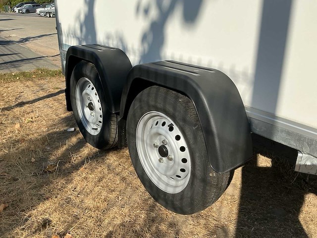 2026 vdm trailers gesloten opbouw aanhangwagen *ongeremd - nieuw* - afbeelding 11 van  12