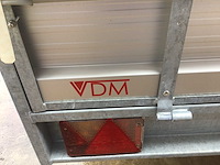 2026 vdm zeil gordijn trailer - afbeelding 2 van  12