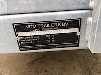 2026 vdm zeil gordijn trailer - afbeelding 4 van  12