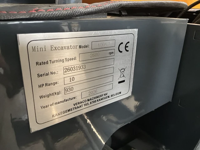 2026 veraco k008-f minigraafmachine - afbeelding 21 van  28