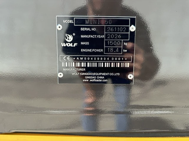 2026 wolf mini 750 mini- wiellader - afbeelding 49 van  53