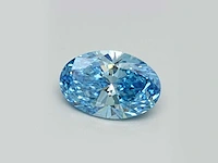 2,03 ct ovaal geslepen lichtblauwe topaas – gletscherblauw - afbeelding 1 van  4