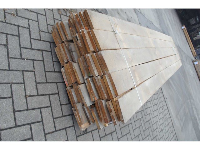2,03 m³ eiken planken 30mm droog - afbeelding 3 van  4
