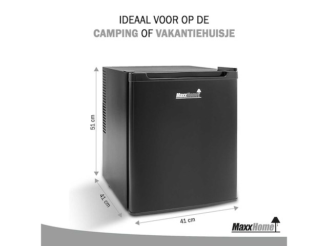 20306 - maxxhome mini koelkast - 42 liter - zwart - afbeelding 3 van  3