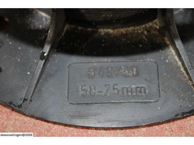 207x buzon tegeldrager verstelbaar 50-75mm - afbeelding 4 van  7