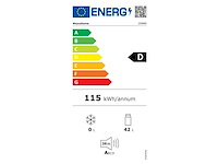 20989 - maxxhome mini koelkast - 42 liter - glazen deur - zwart - afbeelding 3 van  6