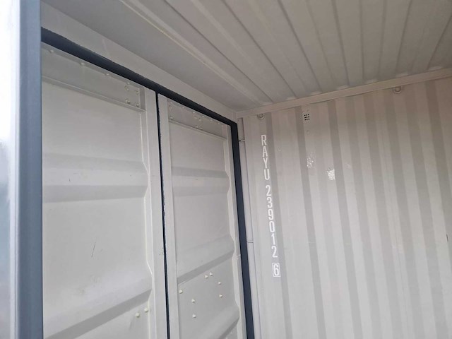 20ft 3 deuren - 3 compartimenten 3 x 2,4 opslagcontainer - afbeelding 2 van  3