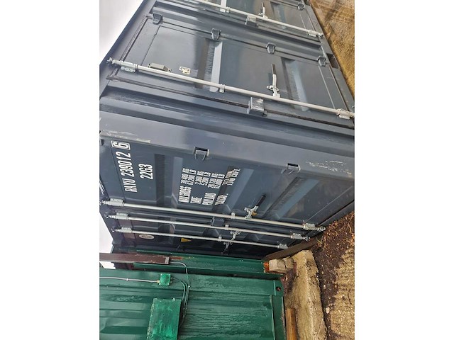 20ft 3 deuren - 3 compartimenten 3 x 2,4 opslagcontainer - afbeelding 3 van  3