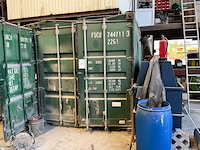 20ft opslagcontainer met inhoud - afbeelding 1 van  26