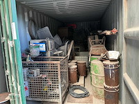 20ft opslagcontainer met inhoud - afbeelding 7 van  12