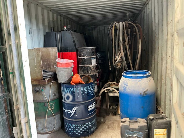 20ft opslagcontainer met inhoud - afbeelding 10 van  27