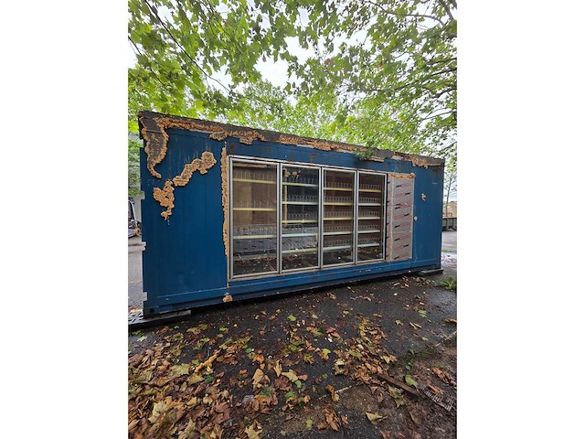 20ft reefer met glazen deuren - afbeelding 1 van  19