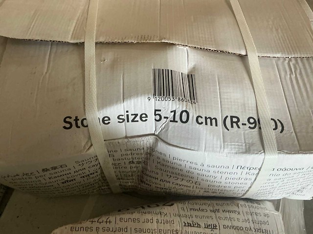 20kg saunastenen (28x) - afbeelding 2 van  2