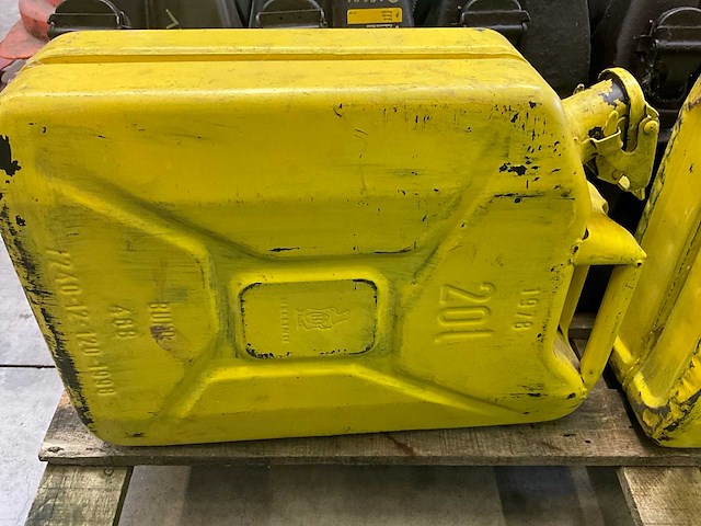 20l metalen jerrycan (9x) - afbeelding 3 van  6