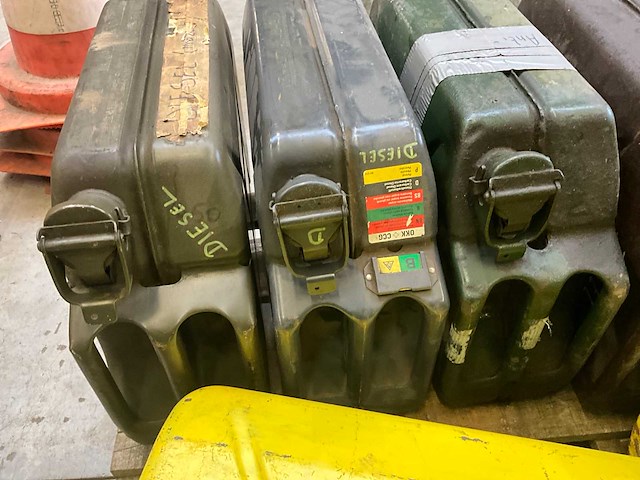 20l metalen jerrycan (9x) - afbeelding 4 van  6