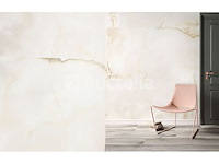 20m² onice white 60x60 rectificatie, marmeren effect, vloer en muur, nieuw gevuld - afbeelding 2 van  2