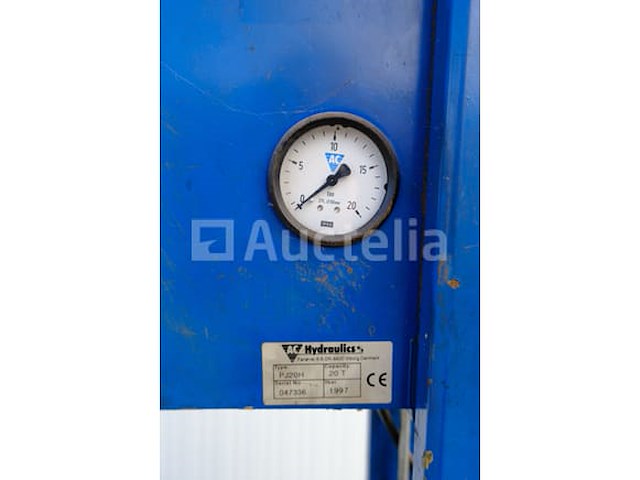 20t ac hydraulics pj20h hydraulische handmatige pers - afbeelding 3 van  9