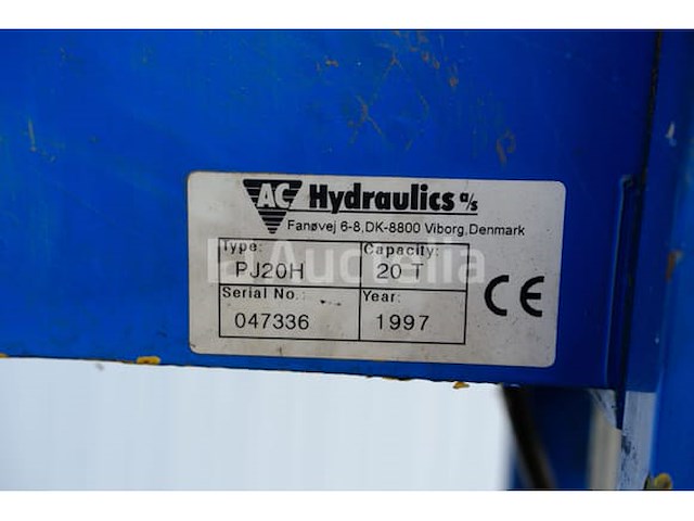 20t ac hydraulics pj20h hydraulische handmatige pers - afbeelding 6 van  9