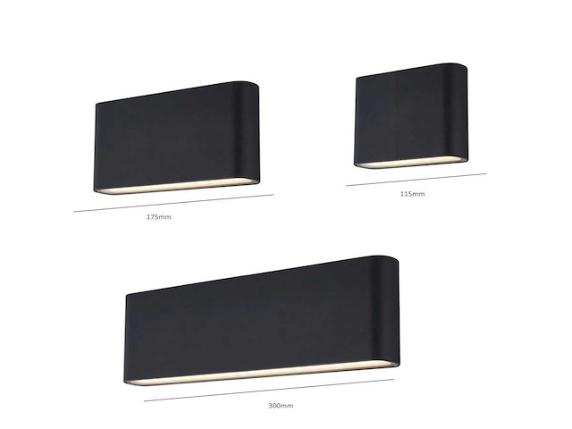20w led wandlamp duo licht waterdicht 30cm(4x) - afbeelding 6 van  9