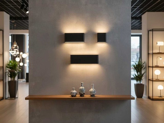 20w led wandlamp duo licht waterdicht 30cm - afbeelding 1 van  9