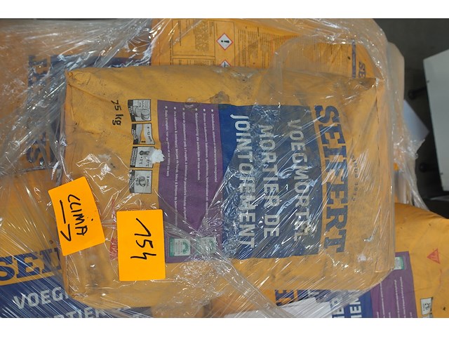 20x 25kg voegmortel seifert - afbeelding 3 van  4