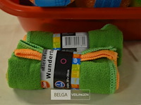 ±20x 3st pannensponsen +2x 2st microvezeldoek 30x30cm - afbeelding 3 van  3