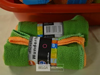 ±20x 3st pannensponsen +2x 2st microvezeldoek 30x30cm - afbeelding 3 van  3