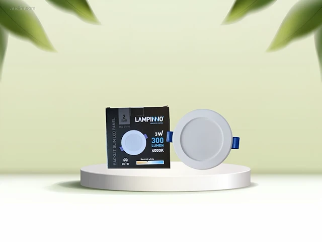 (20x) 3w 3000k inbouw panelen smd led - afbeelding 3 van  5