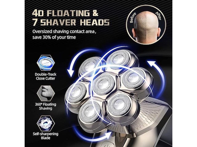 20x 5in1 elektrisch scheerapparaat - afbeelding 2 van  7