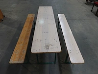 20x biertafel + 36x bank - afbeelding 3 van  5