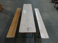 20x biertafel + 40x bank - afbeelding 3 van  5