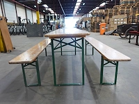 20x biertafel + 40x bank - afbeelding 2 van  5