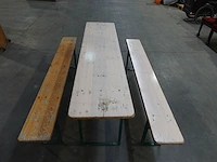 20x biertafel + 40x bank - afbeelding 3 van  5