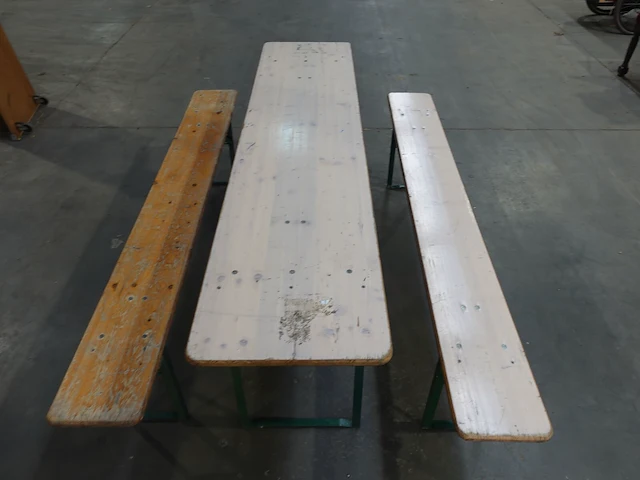 20x biertafel + 40x bank - afbeelding 3 van  4