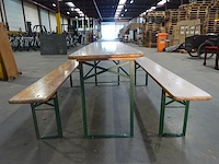 20x biertafel + 40x bank - afbeelding 2 van  4