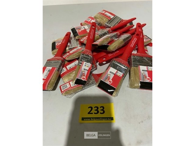 20x color expert verfborstel verschillende maten - afbeelding 2 van  3