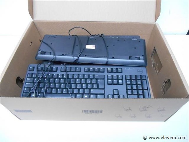 20x dell toetsenbord azerty usb - afbeelding 1 van  1