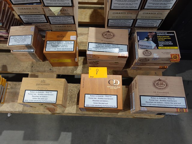 20x diverse sigaren in kist - afbeelding 1 van  4