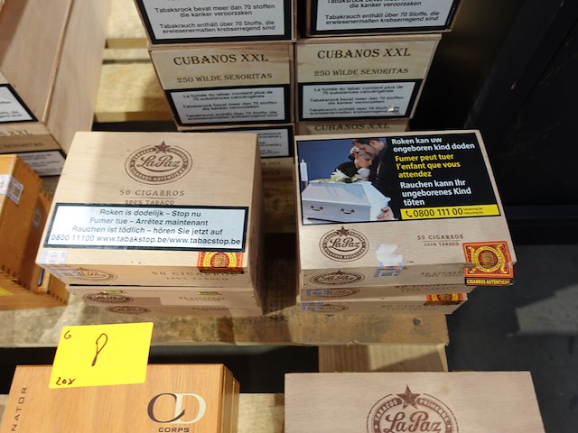 20x diverse sigaren in kist - afbeelding 3 van  4