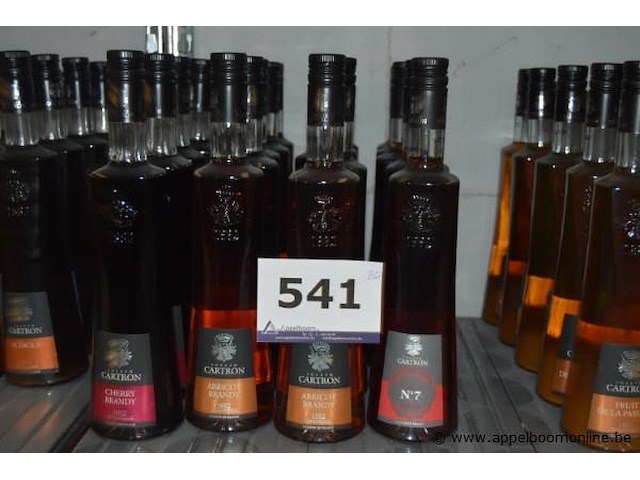 20x fles likeur, joseph cartron, 70cl - afbeelding 1 van  2