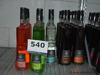 20x fles likeur, joseph cartron, wo. pastèque, kiwi, peppermint, cacao, acérola - afbeelding 1 van  3